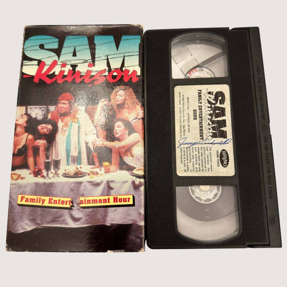 Sam Kinison Family Entertainment Hour VHS 1991 Rhino Home Video Comedy Special
